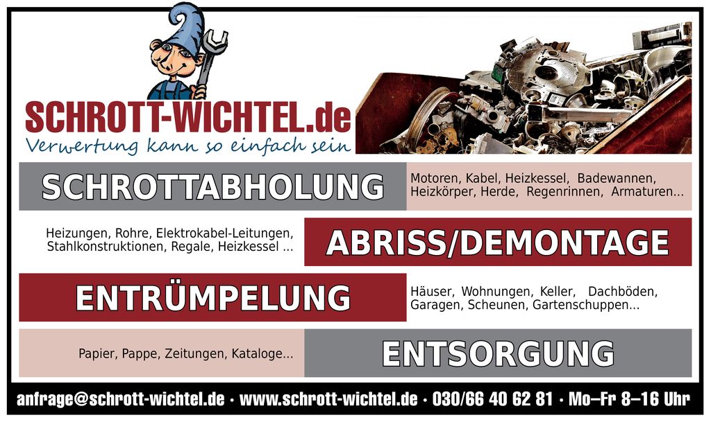  Entsorgungsdienst Schrott-Wichtel